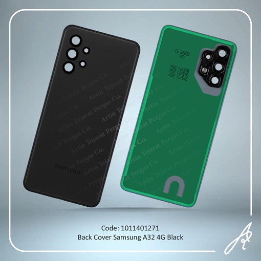 تصویر  BACK COVER A32 4G BLACK SAM
