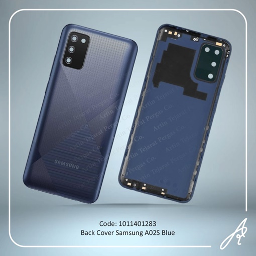 تصویر  BACK COVER A02S BLUE SAM