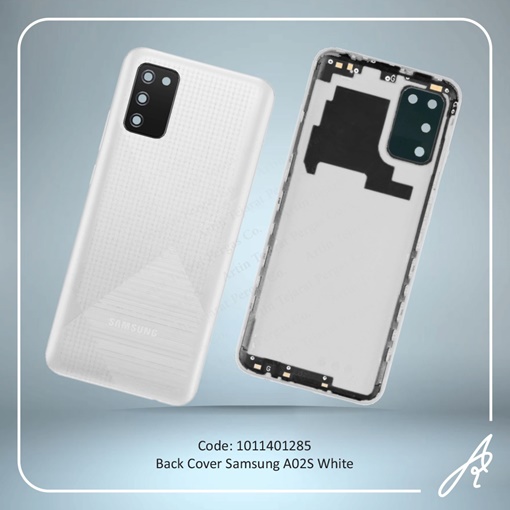 تصویر  BACK COVER A02S WHITE SAM