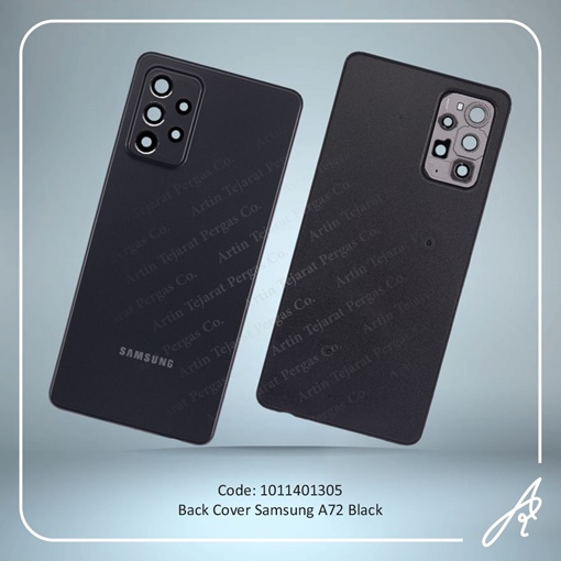 تصویر  BACK COVER A72 BLACK SAM