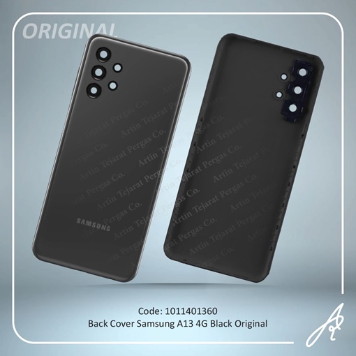 تصویر  BACK COVER A13 4G ORG BLACK SAM