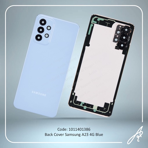 تصویر  BACK COVER A23 4G BLUE SAM