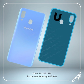 تصویر BACK COVER A40 BLUE SAM
