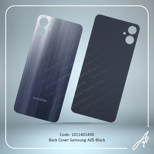 تصویر  BACK COVER A05 BLACK SAM