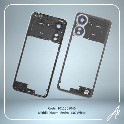 تصویر  MIDDLE REDMI 13C WHITE XIAO