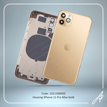تصویر HOUSING 11 PRO MAX GOLD IPHONE